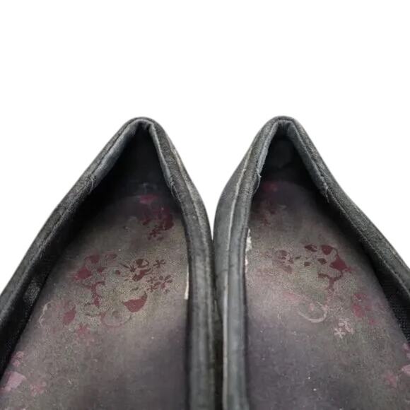 Merrell Shoes Womens 9.5 Wedge Slip On Fashion Classic Leather Lotus Black Comfy - Picture 12 of 15